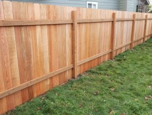 wood fence